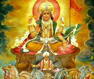 OM Bhaskaraya Vidmahe Mahadyutikaraya